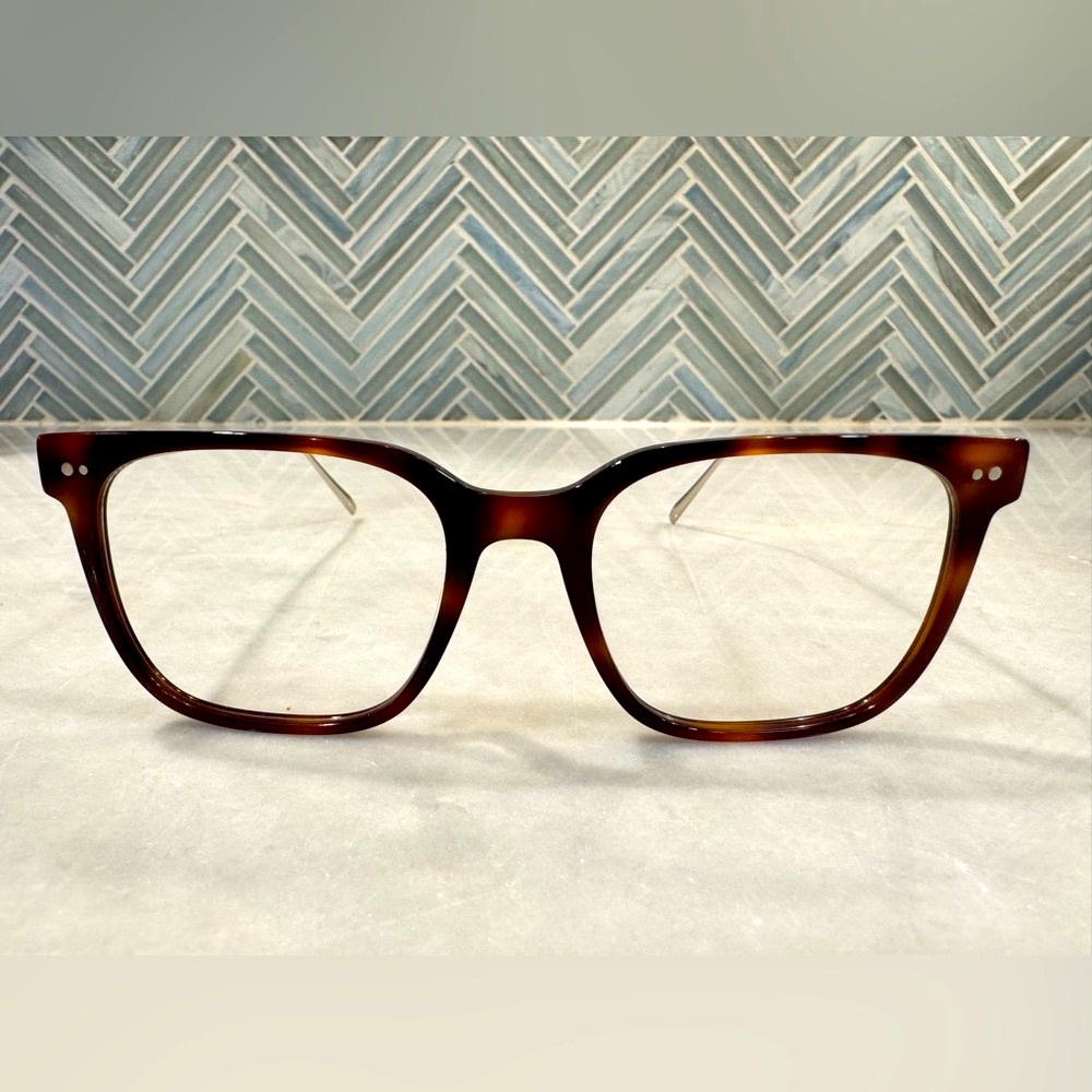 Warby Parker Caleb Bluelight Glasses Tortoise, with case and cloth